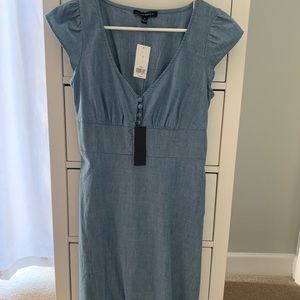 Blue denim, banana republic dress